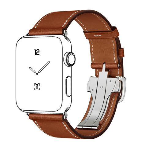 hermes leather strap apple watch|Hermes watch strap for sale.